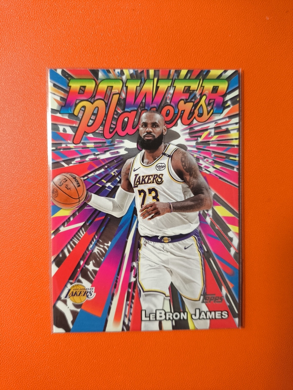 Star Player Card Nba Topps 24-25 Lakers James Lebron James Energy Special Card