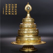 Tibetan-style Manzha plate pure copper imitation Nepal eight auspicious carved 37 for Mancha Luo Xiu plate for Buddha Mandar plate