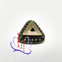 Nepal craft alloy Puba King Kong three-sided Puba Kong pestle demon King Kong prong base