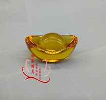 Citrine ingot ornaments for Buddha decorations for Manza 40mm