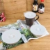 Nhật Bản không từ tính thép không gỉ nắp cốc cách nhiệt bụi cách nhiệt cốc màu nắp nắp thủy tinh nắp nắp bát Tách