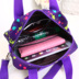 Hàn quốc phiên bản của Oxford xếp nếp vai túi Messenger túi nylon chống thấm nước giản dị nữ túi thể thao du lịch xách tay túi xách túi xách cầm tay nữ Túi xách nữ