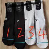 Three Pairs of Original Card Solid Color Casual Socks, Suitable for All Seasons, Sports Basketball Socks, Size M, Size L Three Pairs of Original Card Solid Color Casual Socks, Suitable for All Seasons, Sports Basketball Socks, Size M, Size L