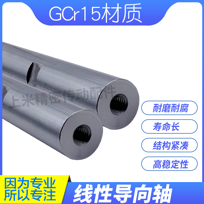 g6 points to shaft ends inside thread with wrench groove SFJZ12-100-M6-N6-SC10 plated hardchrome PSFJZ12