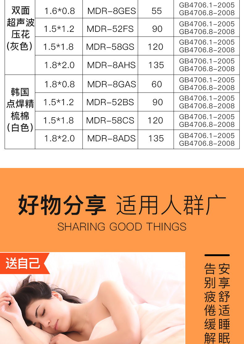 美菱 水暖电热毯 恒温不干燥 1.8*0.8m 图16