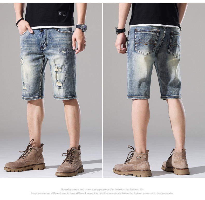 C3902 1120K QUẦN NAM AIMREAG DÁNG ÔM BODY GỢI CẢM SEXY MÙA HÈ PHỤC CỔ CỔ ĐIỂN THỜI TRANG NAM JEAN BÒ G04 SẢN PHẨM MỚI