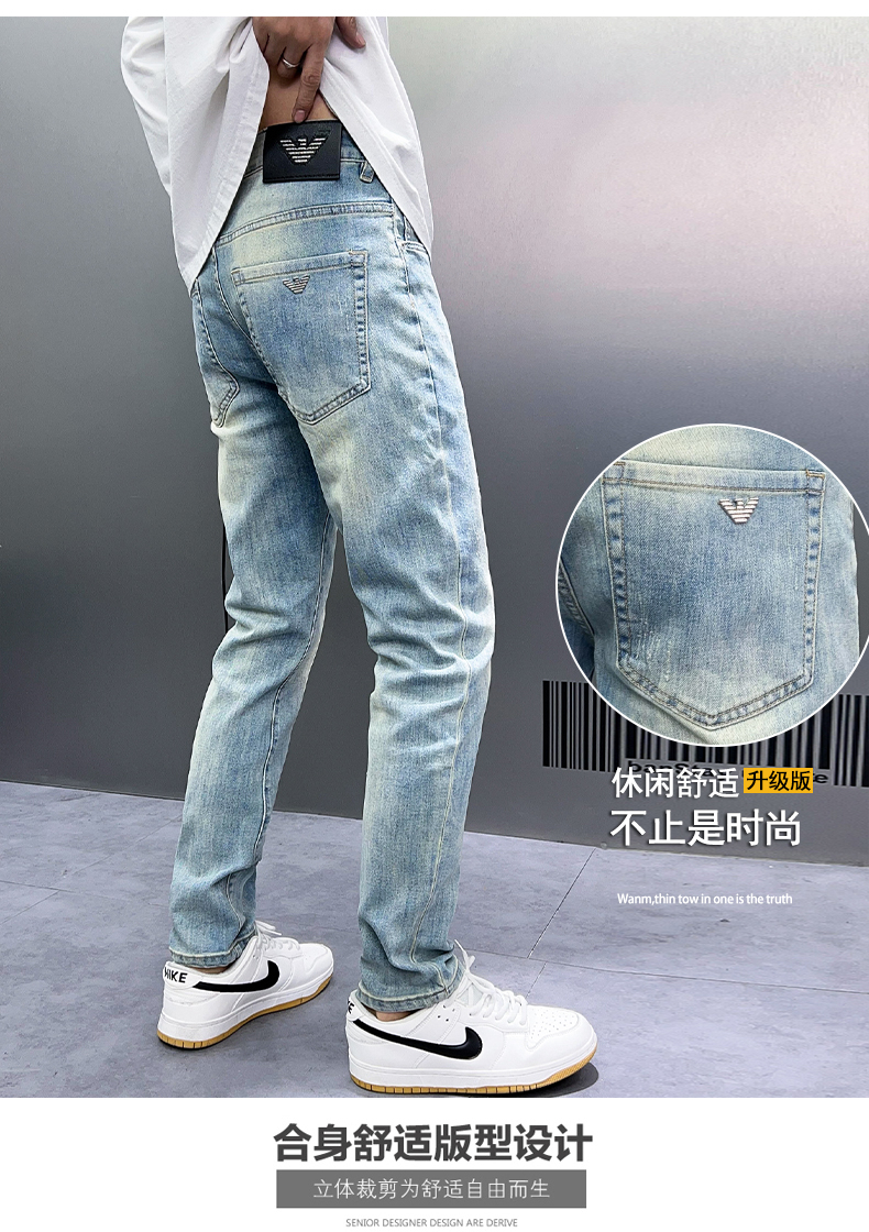C3783 880K QUẦN NAM AIMREAG DÁNG ÔM BODY GỢI CẢM SEXY MÙA HÈ PHONG CÁCH HÀN QUỐC THỜI TRANG NAM JEAN BÒ G03 SẢN PHẨM MỚI