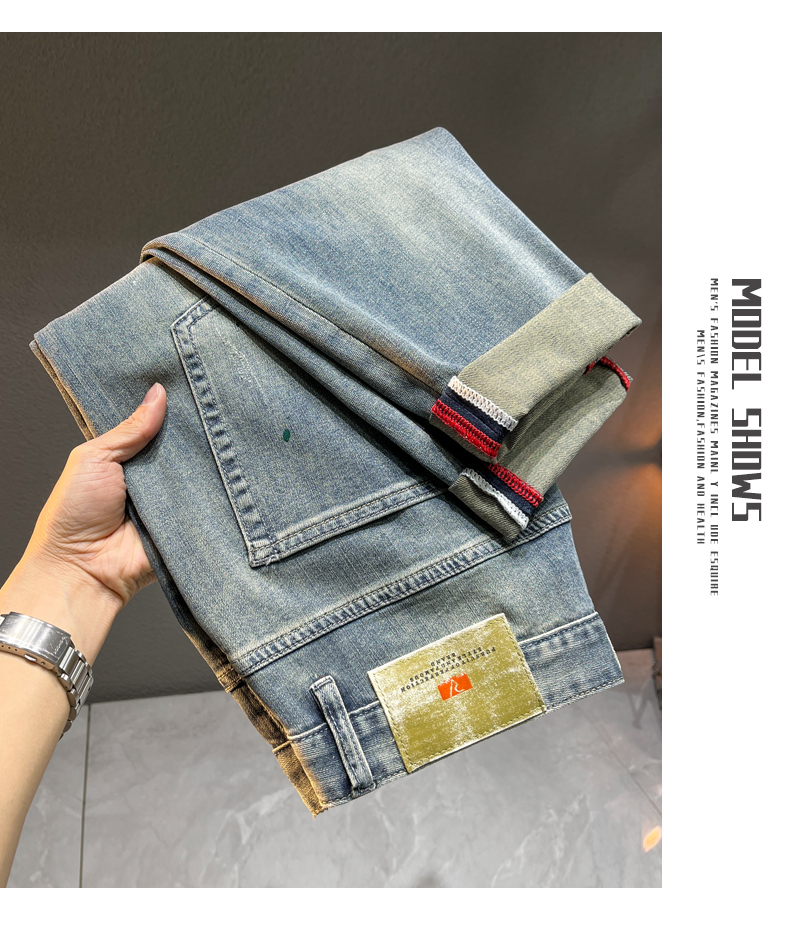 C3819 1420K QUẦN NAM AIMREAG PHỤC CỔ CỔ ĐIỂN THỜI TRANG NAM JEAN BÒ G04 SẢN PHẨM MỚI