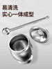 Solid Stainless Steel Mortar and Pestle for Crushing Medicine, Home-Use Mortar and Pestle for Grinding Traditional Chinese Medicine