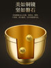 Upgraded Thickened Solid Brass Medicine Bowl and Pestle for Grinding and Mixing Traditional Chinese and Western Medicine Powders