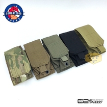 COMBAT2000 Single tool debris bag Smoke bag Shock bag Tactical vest single double clip attached bag Sub-bag