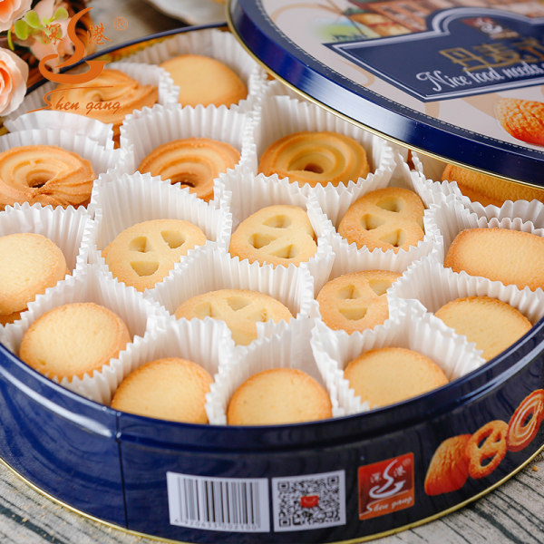 深港 丹麦式曲奇饼干 908g铁盒装 天猫优惠券折后￥25.8包邮（￥35.8-10）