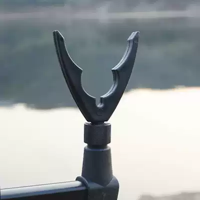 European-style reinforced nylon fishing stand head pole rack head Rod V-shaped rod fork long drop sea pole alarm accessories