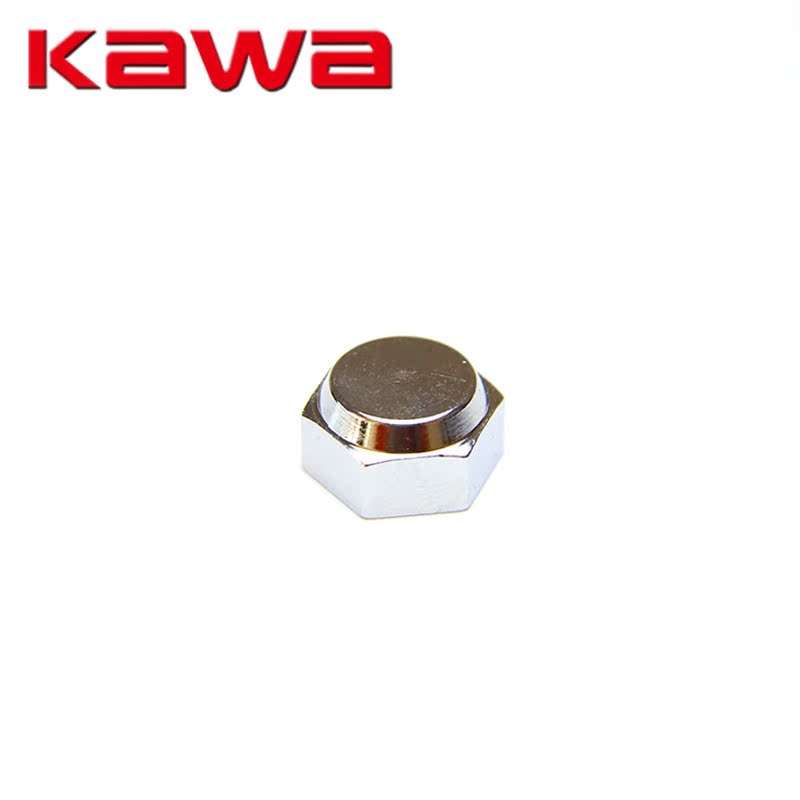 KAWA modified accessories rocker arm outer nut fixed water droplet wheel rocker nut silver distinguishes left and right hand