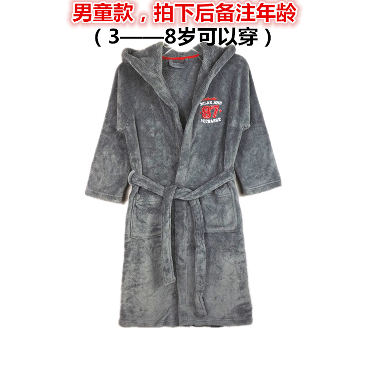 Mùa xuân và mùa thu san hô fleece áo ngủ nữ mùa thu và mùa đông thường đồ ngủ dày dài áo choàng tắm áo choàng dịch vụ nhà đặc biệt