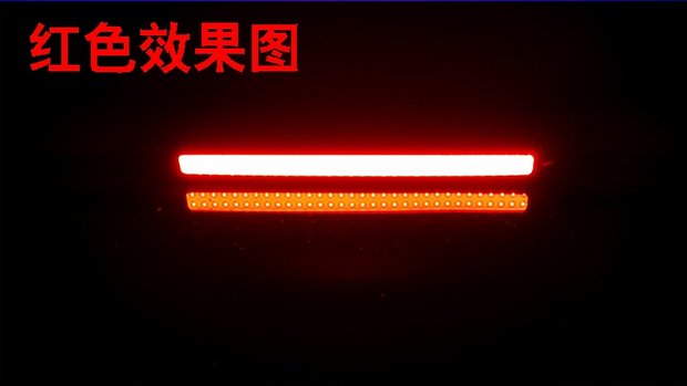 Xe máy sửa đổi phụ tùng lái xe đèn biển số ánh sáng phanh đa chức năng WISP LED phanh biển số xe đèn chiếu sáng phụ trợ đèn siêu sáng xe máy