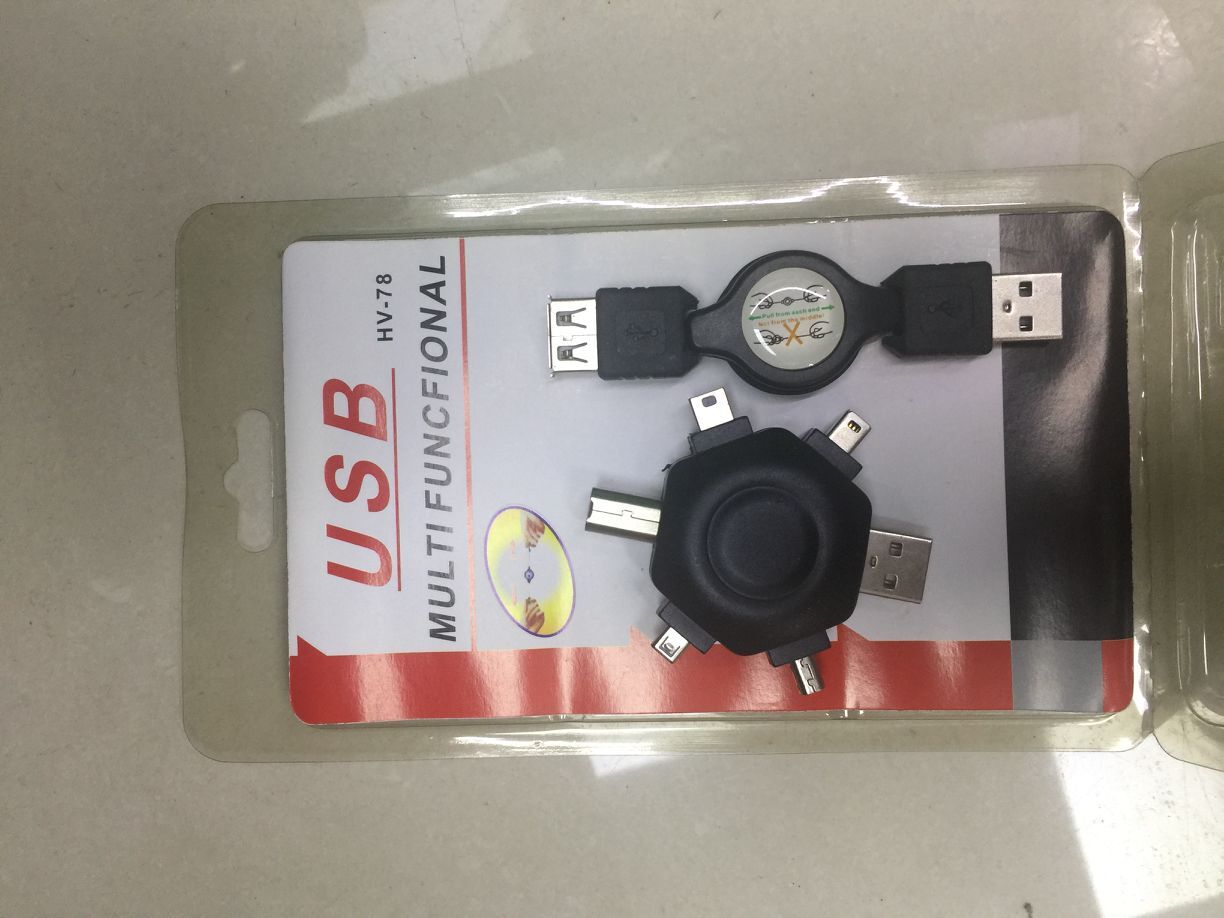 Adapter set one support six USB adapter one point multiple USB digital adapter USB adapter