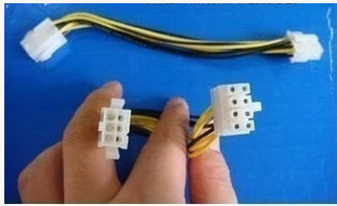 6P to 8P 6-pin to 8-pin power transfer cable 6PIN to 8PIN power cord factory direct sales