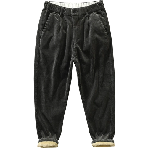 GM Trendy ~ Simple Retro ~ No AI!Кордилона повседневные брюки Мужские зимние брюки в гонконге