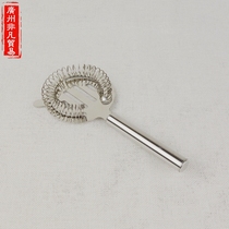 Stainless steel bartending ice filter spring bartending filter ice separator filter cocktail bartending set utensils