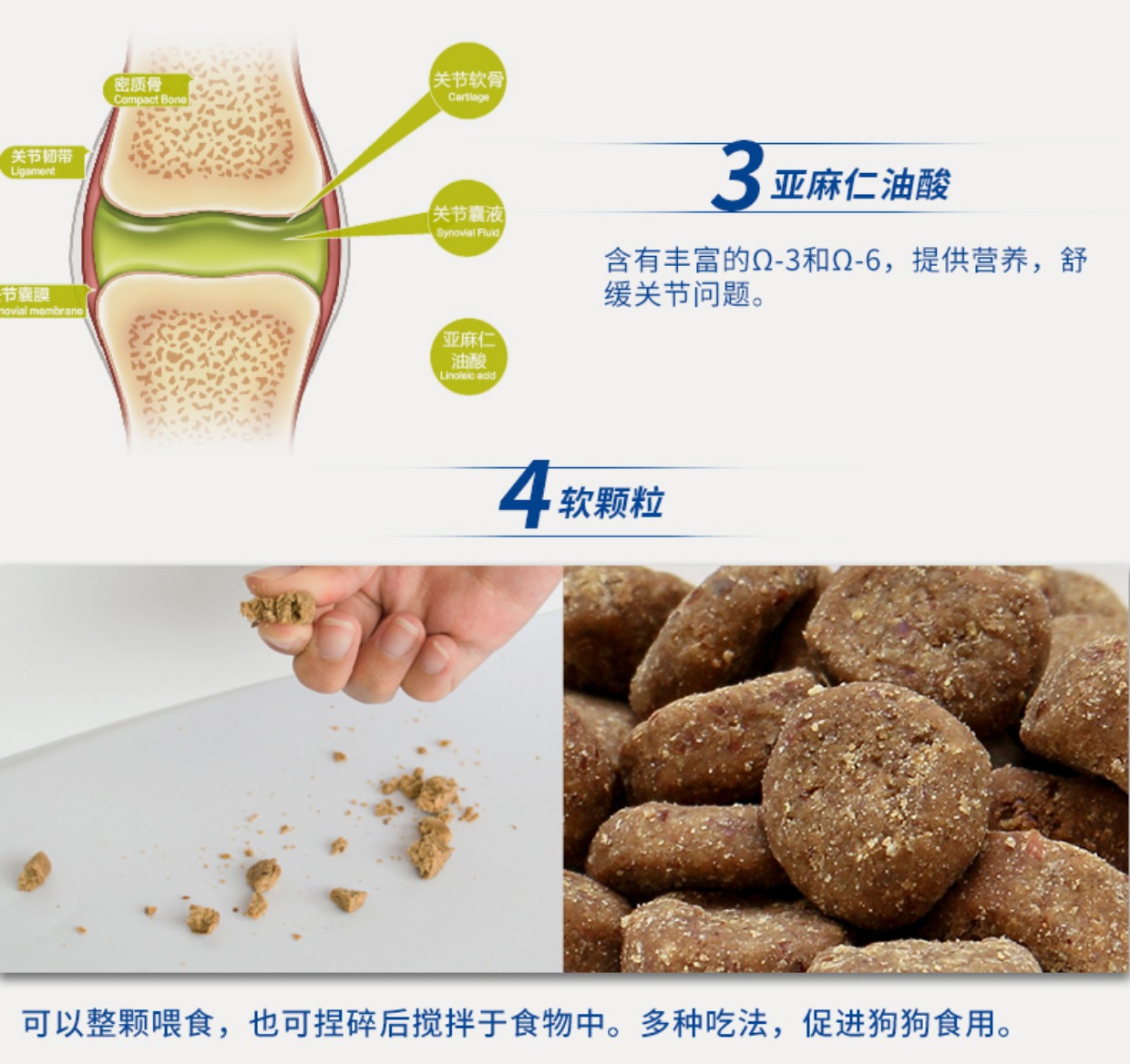 Cá mập Mead chondroitin tinh chất bột vật nuôi dinh dưỡng chăm sóc sức khỏe mèo sửa chó sữa mèo sơ sinh