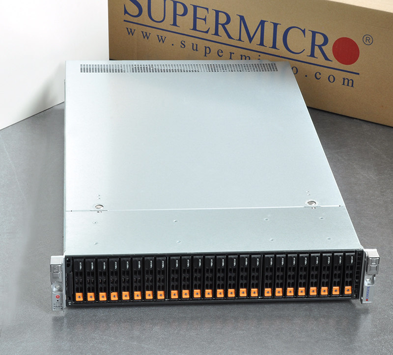 Ultra Micro 2U Server 2028R 12-disk 24-disk 12G SAS (E5 2600V4)