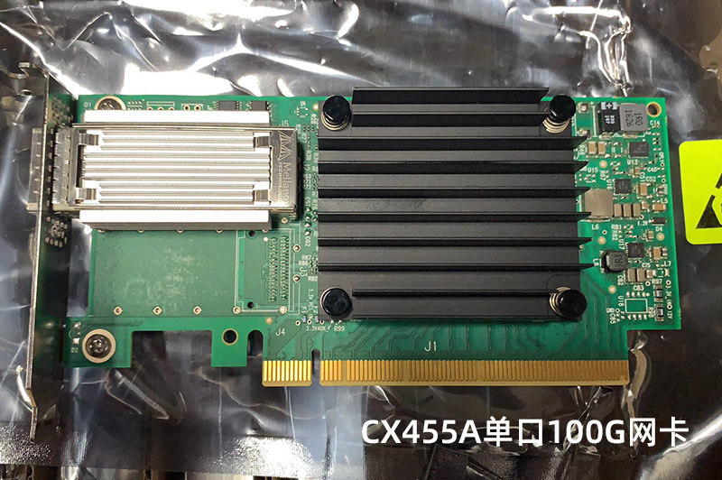 Batch Mellanox CX455A-CX456A-100G single-port dual-port fiber optic network card QSFP28-PCIe16