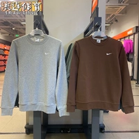 Nike/耐克 Демисезонный спортивный утепленный дышащий удерживающий тепло лонгслив для отдыха с круглым воротником