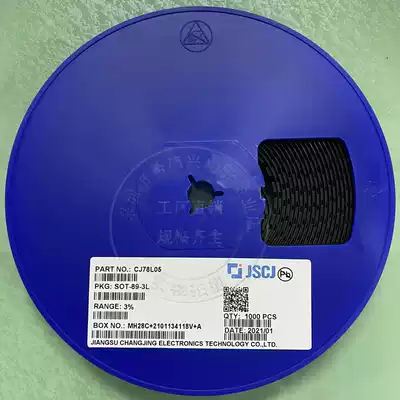 Long electric crystal CJ78L05 78L06 78L08 78L09 SOT-89-3L patch three-terminal voltage regulator circuit