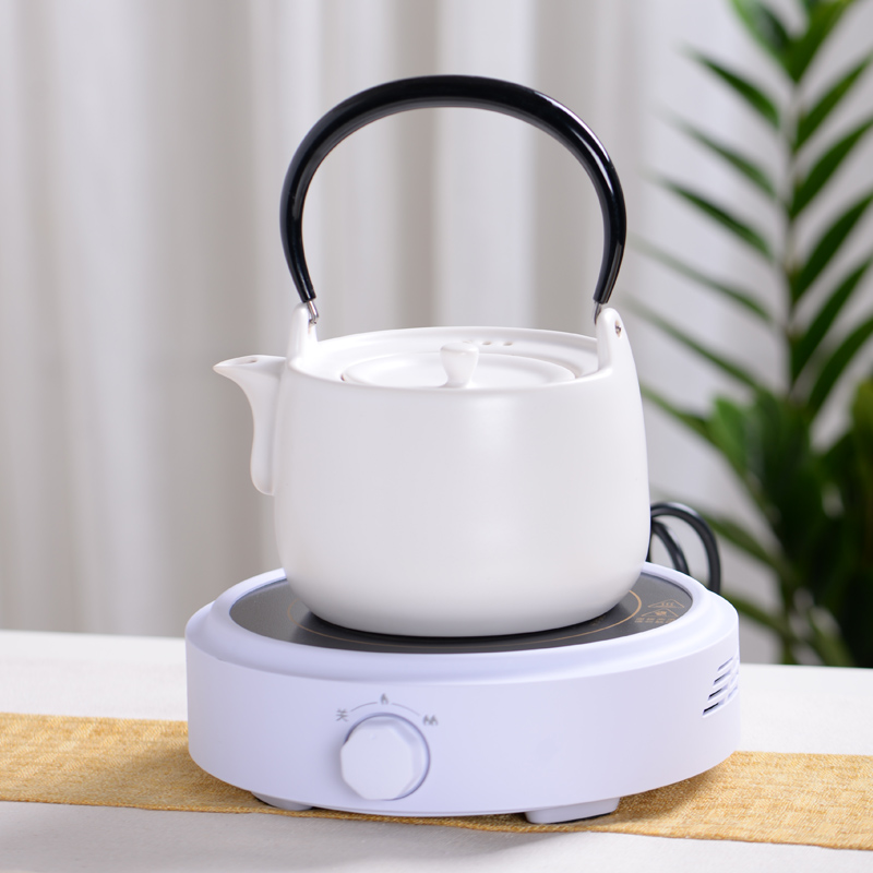 Boiling electric TaoLu boiled tea, the teapot tea stove ceramic girder pot Japanese electric tea stove specialized household small white