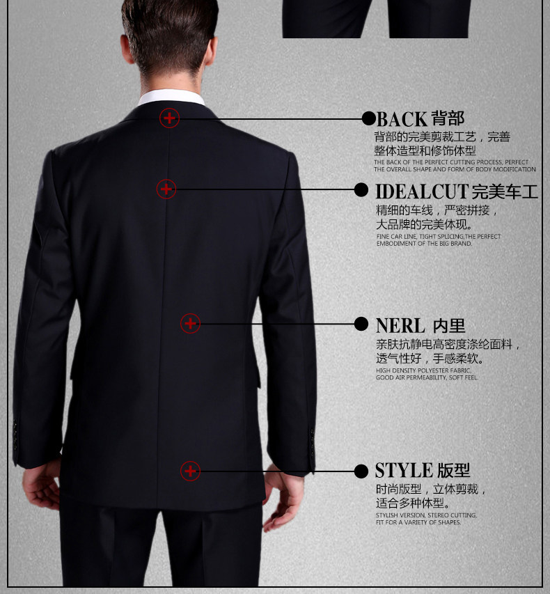 Costume homme en polyester pour printemps - Ref 1569500 Image 15