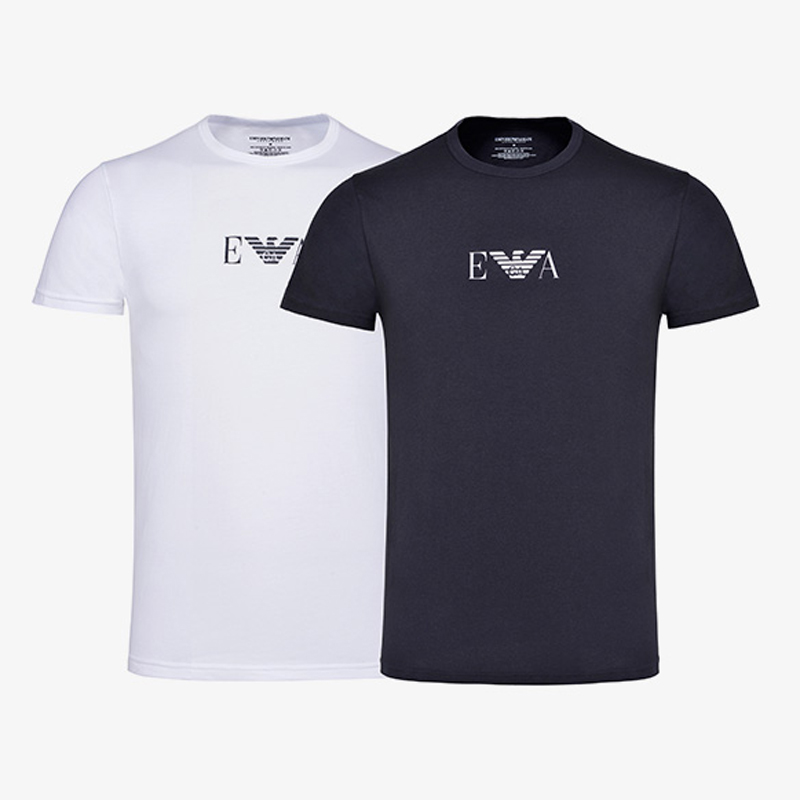 Coke spot Emporio Armani Armani EA7 summer men's bottoming casual round neck short-sleeved T-shirt