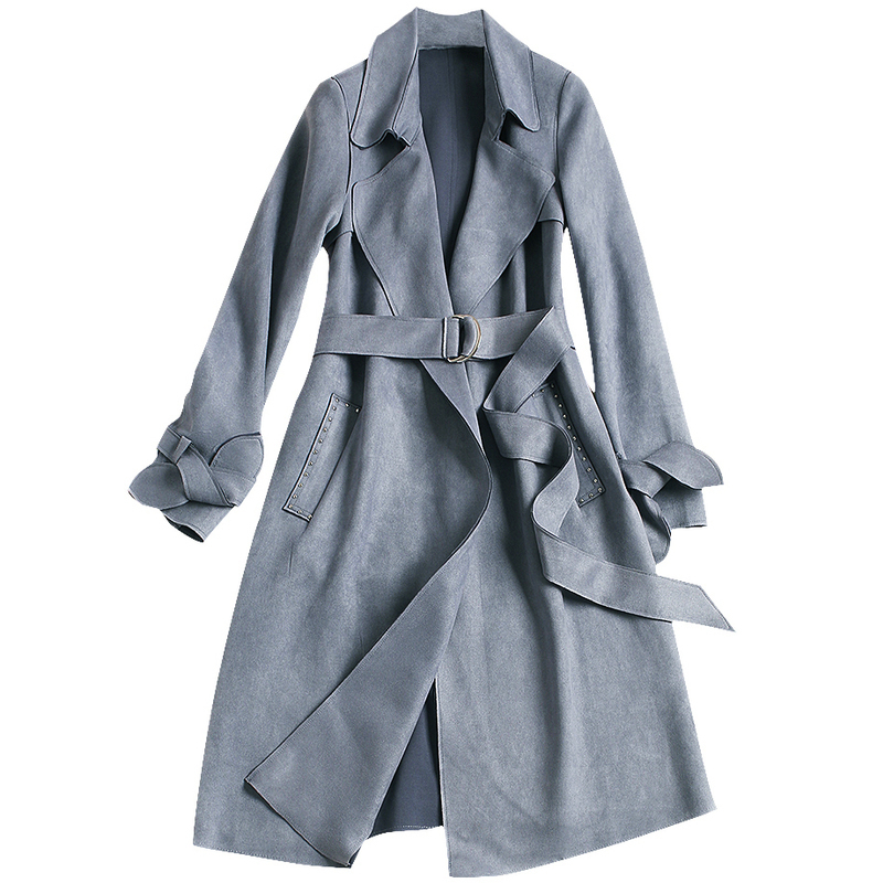 Trench pour femme LVENZSE   en Polyester en Polyester - Ref 3226436 Image 5