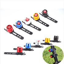 Aluminum alloy bicycle tail light bicycle riding tail light mountain bike warning light night safety light bicycle equipment