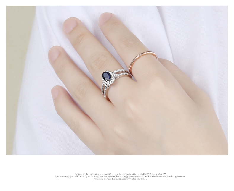 Bague Femme STONE KING en Argenterie - Ref 3088967 Image 14