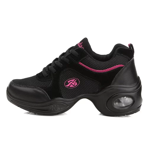 牛霸道 Высокие дышащие танцующие туфли, мягкая подошва, из натуральной кожи