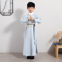 Boys Han suit original ancient dress superfairy Gongfu Childrens boy fairy air flutter with a thin summer