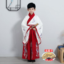 Boy Han clothes Spring and autumn children Ancient clothes with less Lord to serve superfairy boy fairy air flutter gummy suit