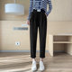 Plush radish pants women's spring, autumn and winter sports chenille pants 2022 new straight corduroy casual harem pants