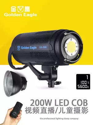 Golden Eagle LED200W Photography Light Live Room Anchor Supplementing Light Film and Television Light Live Light Video Live Light Solar Light