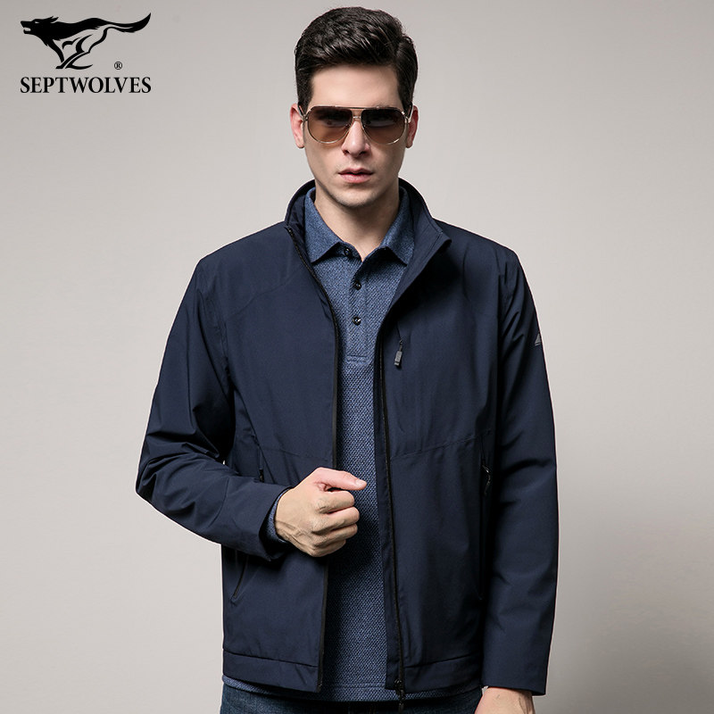 Blouson homme SEPTWOLVES    manches longues en Polyester - Ref 3118329 Image 3