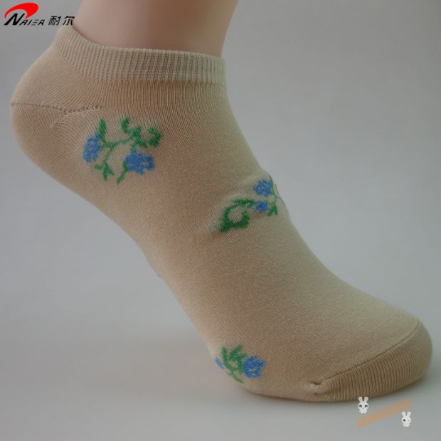 8 đôi tất nữ bằng sợi tre Nair vớ nữ vô hình không trơn trượt tất cao cổ nữ