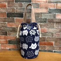 Drawstring braised beaker bag Water cup bag Rice bucket bag Round insulation bucket tote bag Lunch box bag Braised beaker bag