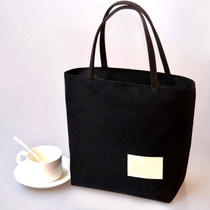 Japanese lunch box bag handbag lunch box bag ins Korean lunch box bag Waterproof and oil-proof tote bag Canvas lunch box bag