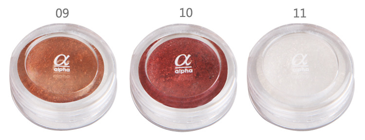 Alpha Pearlescent Glitter Powder Hiệu Suất Giai Đoạn Bóng Mắt Bột Glitter Cao Gloss Powder Brightening Cơ Thể Bright Pha Lê Trang Điểm phan bat sang