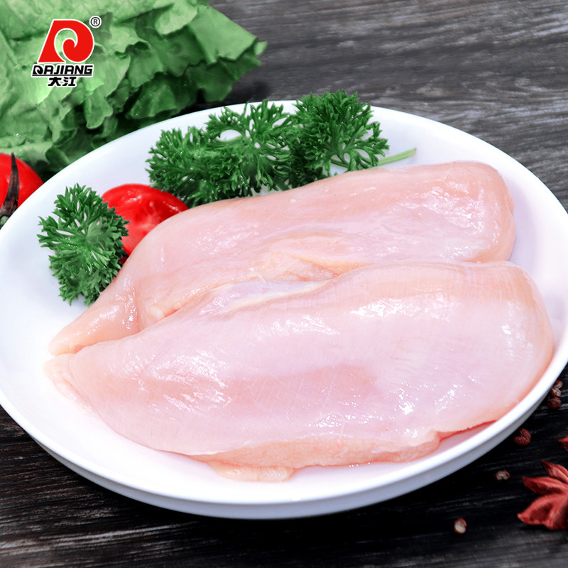 Great River Chicken Breast 500g peeled chicken palace Baoji Chicken Ding Meat fitness Persons Chicken Candied Chicken Breast chicken Tai Chicken with fresh ingredients