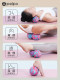 ທໍ່ fascia ball sole foot massage ball arch relaxation peanut ball yoga auxiliary large fitness neck membrane ball