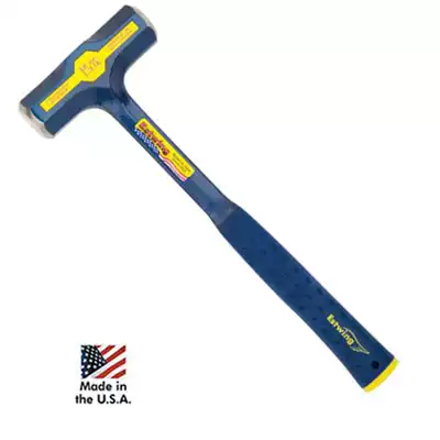 United States Estwing Long Round Head Engineering Geological Hammer East Wing Integrated Forging E6-48E