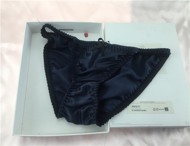 Thời trang Quần lót lụa Sexy 100% lụa Bà Thong T-Pants Briefs Sexy ..