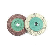 Dongda soft 80 mesh flower shape sheet wheel soft 320 mesh sandpaper flower impeller 100 angle grinder grinding piece hundred pages